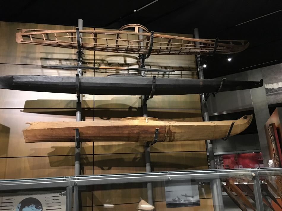 Alaskan Kayaks at Juneau Museum