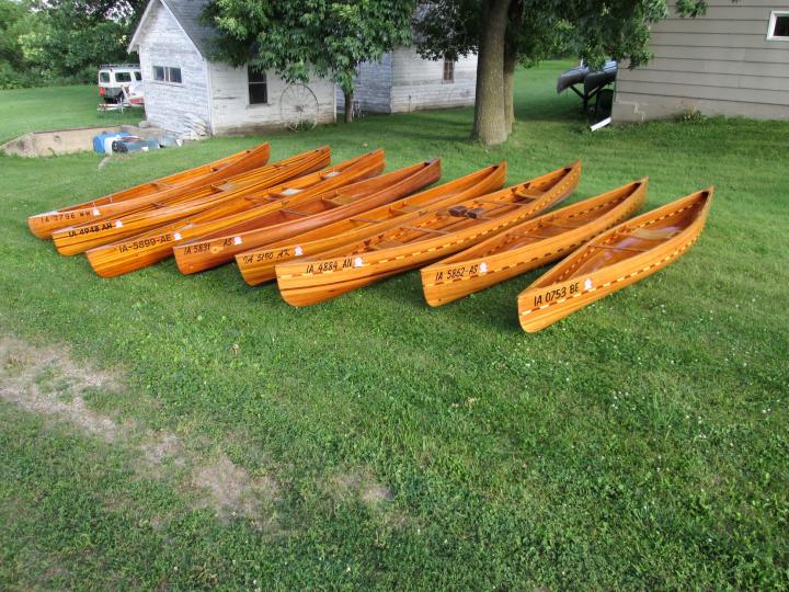 Some of my canoes, that are stored at my old place